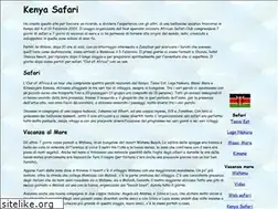Sites similar to kenyasafari.altervista.org