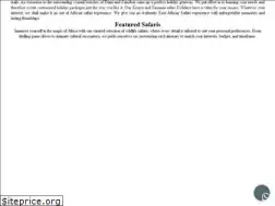 Sites similar to kenyatanzaniasafari.com