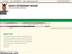 Sites similar to kenyavetboard.or.ke