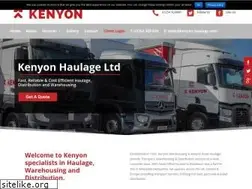 Sites similar to kenyonhaulage.co.uk