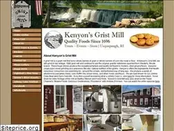 Sites similar to kenyonsgristmill.com