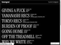 Sites similar to keongzai.com
