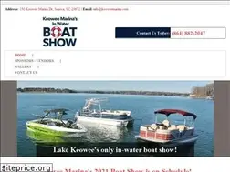 Sites similar to keoweeboatshow.com