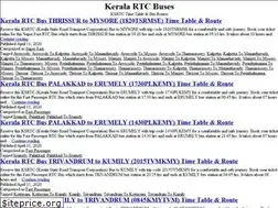 Sites similar to keralabuses.in