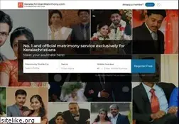 Sites similar to keralachristianmatrimony.com