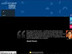 Sites similar to keralaliteraturefestival.com