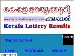 Sites similar to keralalotteryresults.in