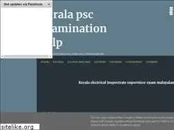 Sites similar to keralapscexaminationhelp.blogspot.com