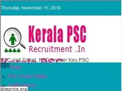 Sites similar to keralapscrecruitment.in