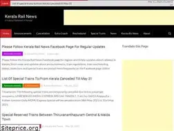 Sites similar to keralarailnews.com