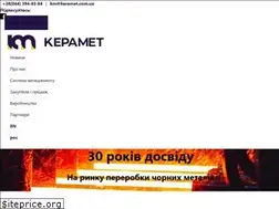 Sites similar to keramet.com.ua
