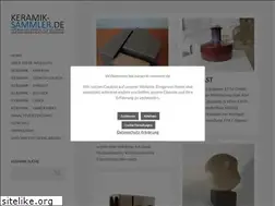 Sites similar to keramik-sammler.de