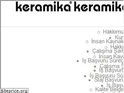 Sites similar to keramika.com.tr