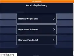 Sites similar to keratosispilaris.org