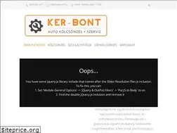 Sites similar to kerbont.hu
