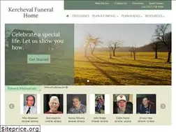 Sites similar to kerchevalfuneralhome.com