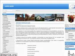Sites similar to kerecsend.hu