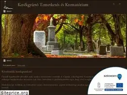 Sites similar to kerekgyartotemetkezes.hu
