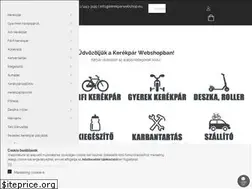 Sites similar to kerekparwebshop.eu