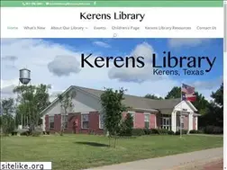 Sites similar to kerenslibrary.org