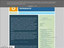 Sites similar to keresearch.blogspot.com