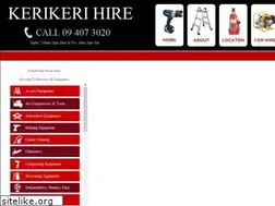 Sites similar to kerikerihire.co.nz
