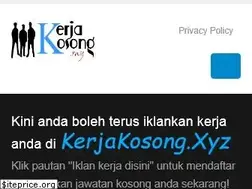 Sites similar to kerjakosong.xyz