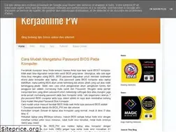 Sites similar to kerjaonlinepw.blogspot.com
