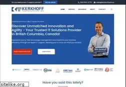 Sites similar to kerkhofftech.ca