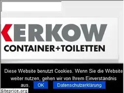 Sites similar to kerkow-container.de