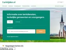 Sites similar to kerktijden.nl