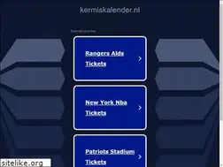 Sites similar to kermiskalender.nl