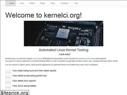 Sites similar to kernelci.org