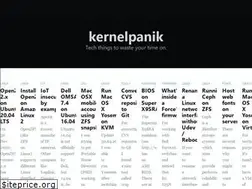 Sites similar to kernelpanik.net