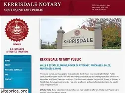 Sites similar to kerrisdalenotary.com