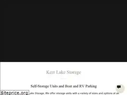 Sites similar to kerrlakestorage.com