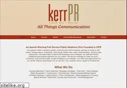Sites similar to kerrpr.com