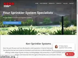 Sites similar to kerrsprinklers.com