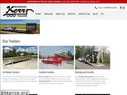 Sites similar to kerrtrailers.com