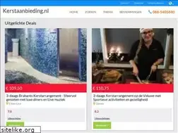 Sites similar to kerstaanbieding.nl