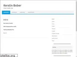Sites similar to kerstin-bober.de