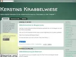 Sites similar to kerstinskrabbelwiese.blogspot.com