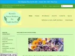 Sites similar to kerstinsnatureproducts.com