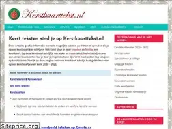Sites similar to kerstkaarttekst.nl