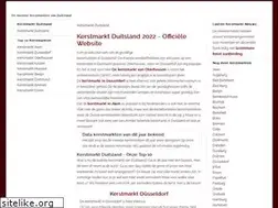 Sites similar to kerstmarkt-duitsland.com