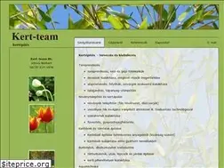 Sites similar to kert-team.hu