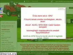 Sites similar to kertigepalkatreszaruhaz.hu
