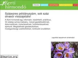 Sites similar to kertihirmondo.hu