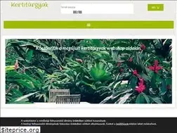 Sites similar to kertitargyak.hu