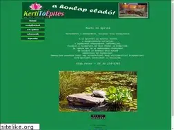 Sites similar to kertitoepites.hu